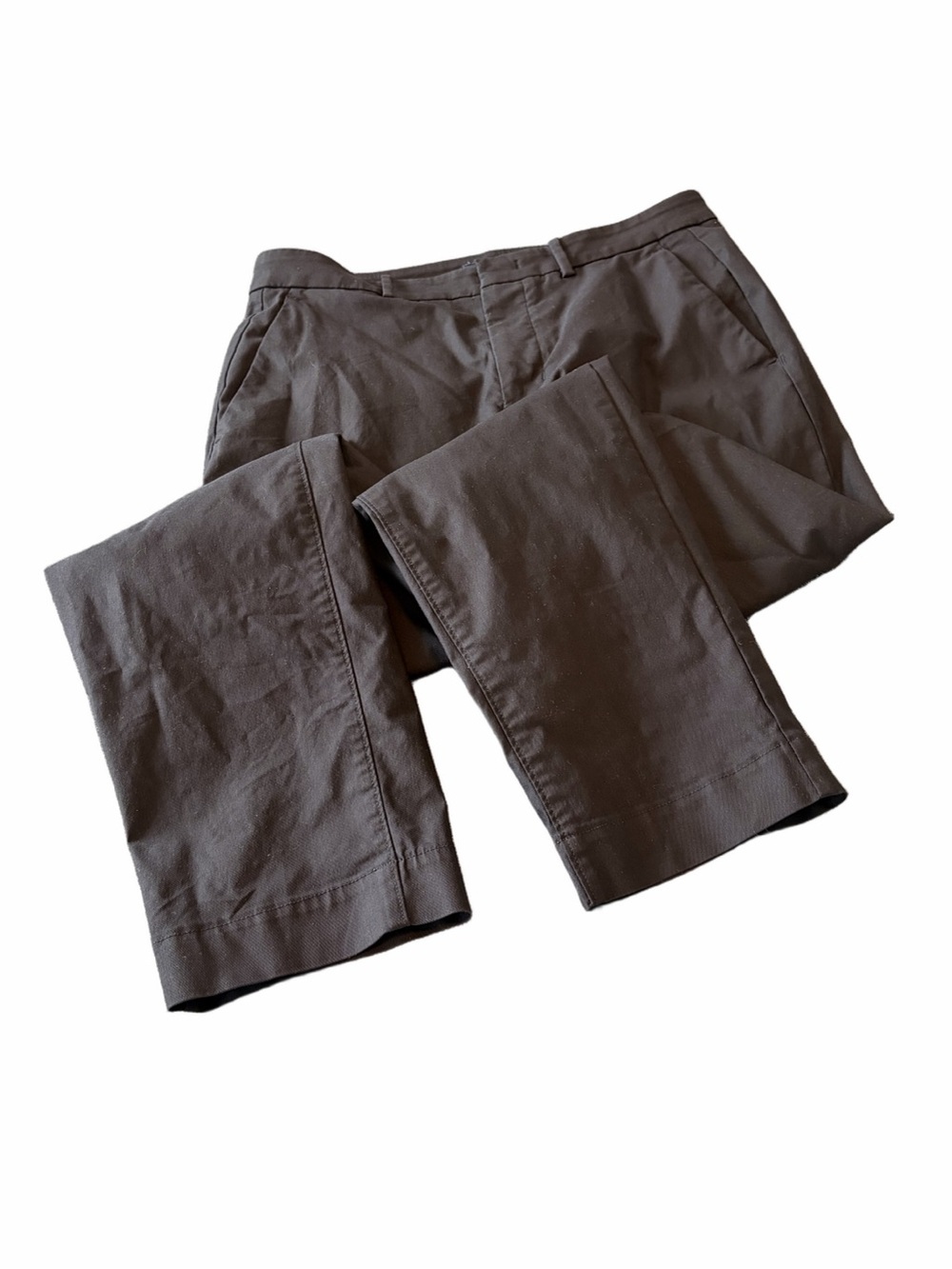 Kit and Ace Men's Classic Straight-Leg Pants in Black Size 32